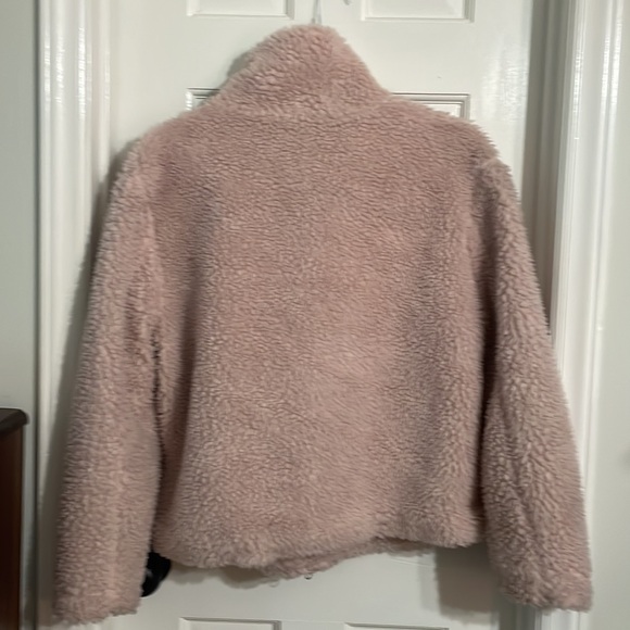 PacSun Pink PacSun Plush Coat - Women xs/s - Picture 6 of 9